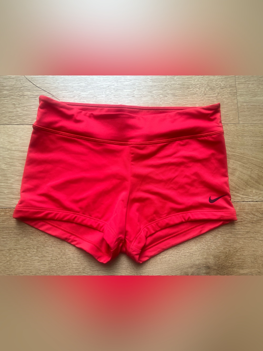 Nike Women’s Red Swim Shorts-New w/o Tags